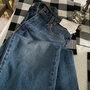 Nwt size 29 juicy couture jeans dark wash crop kick Jean